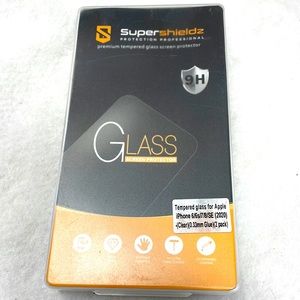 Super shieldz premium tempered glass screen ip6/6s 7/8se